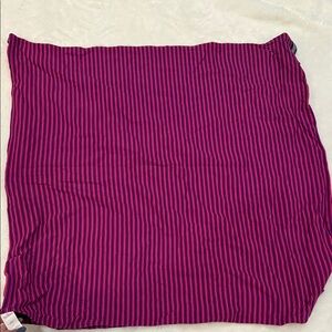 Lululemon Athletica Pink and Black Striped Scarf